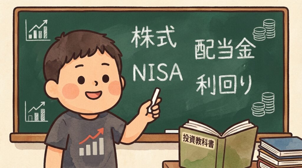 投資用語の教科書 Vol.1 いちようが黒板で解説