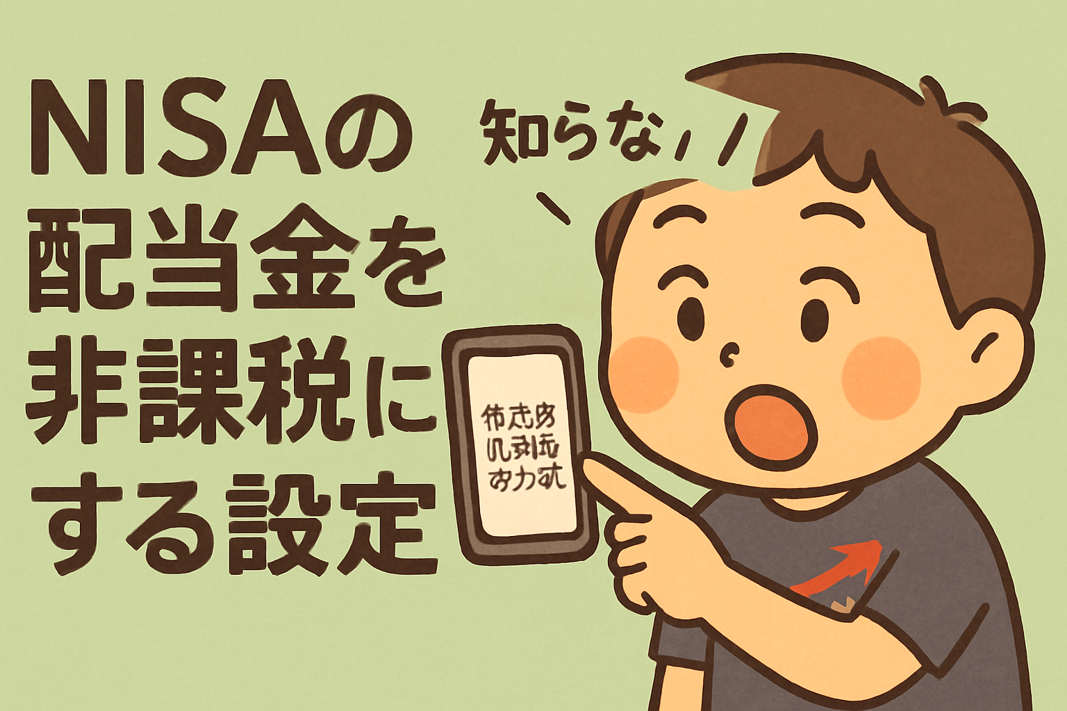 NISAで配当金を非課税にする方法 株式数比例配分方式の設定手順