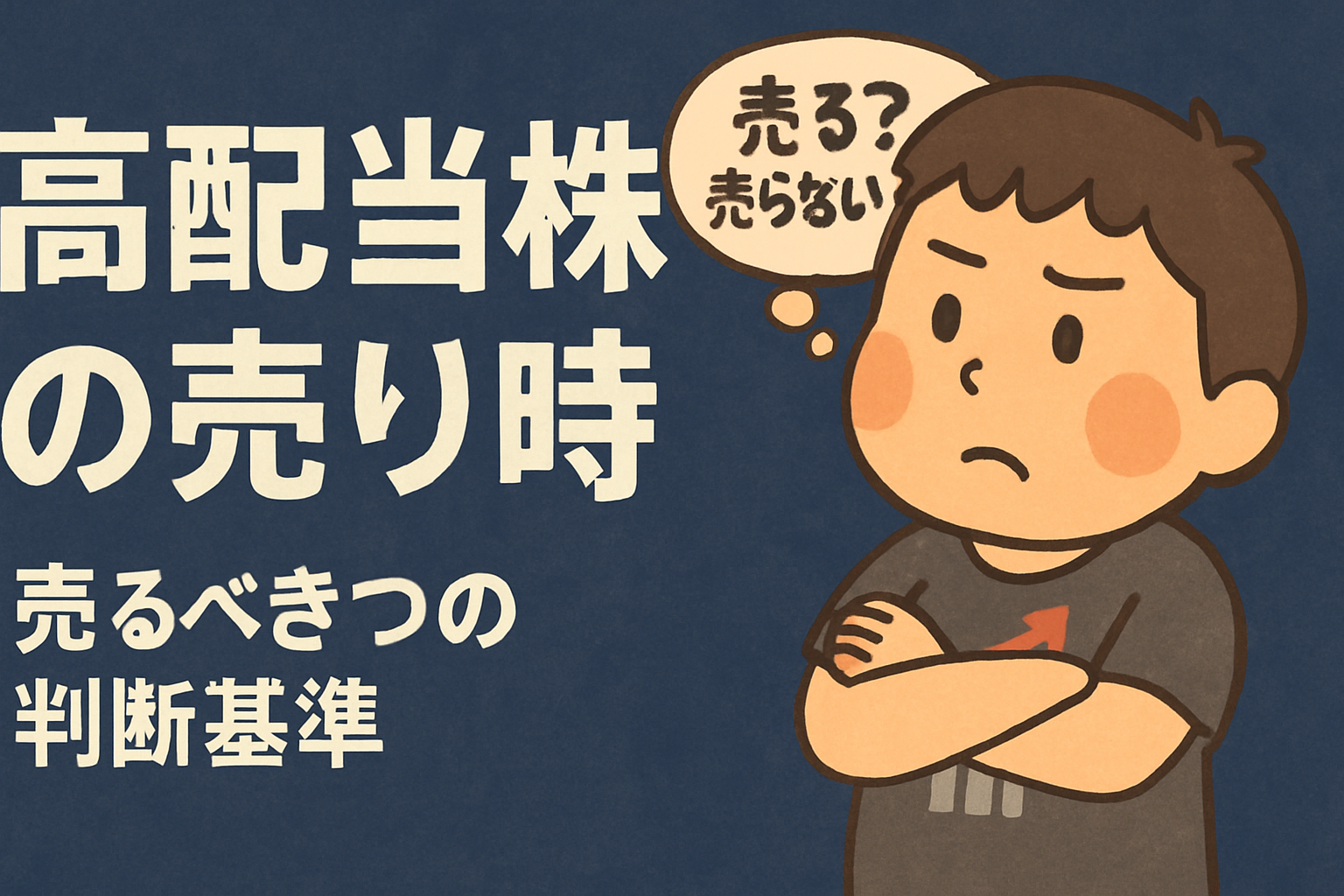 高配当株の売り時はいつ？5つの判断基準を元教師が解説
