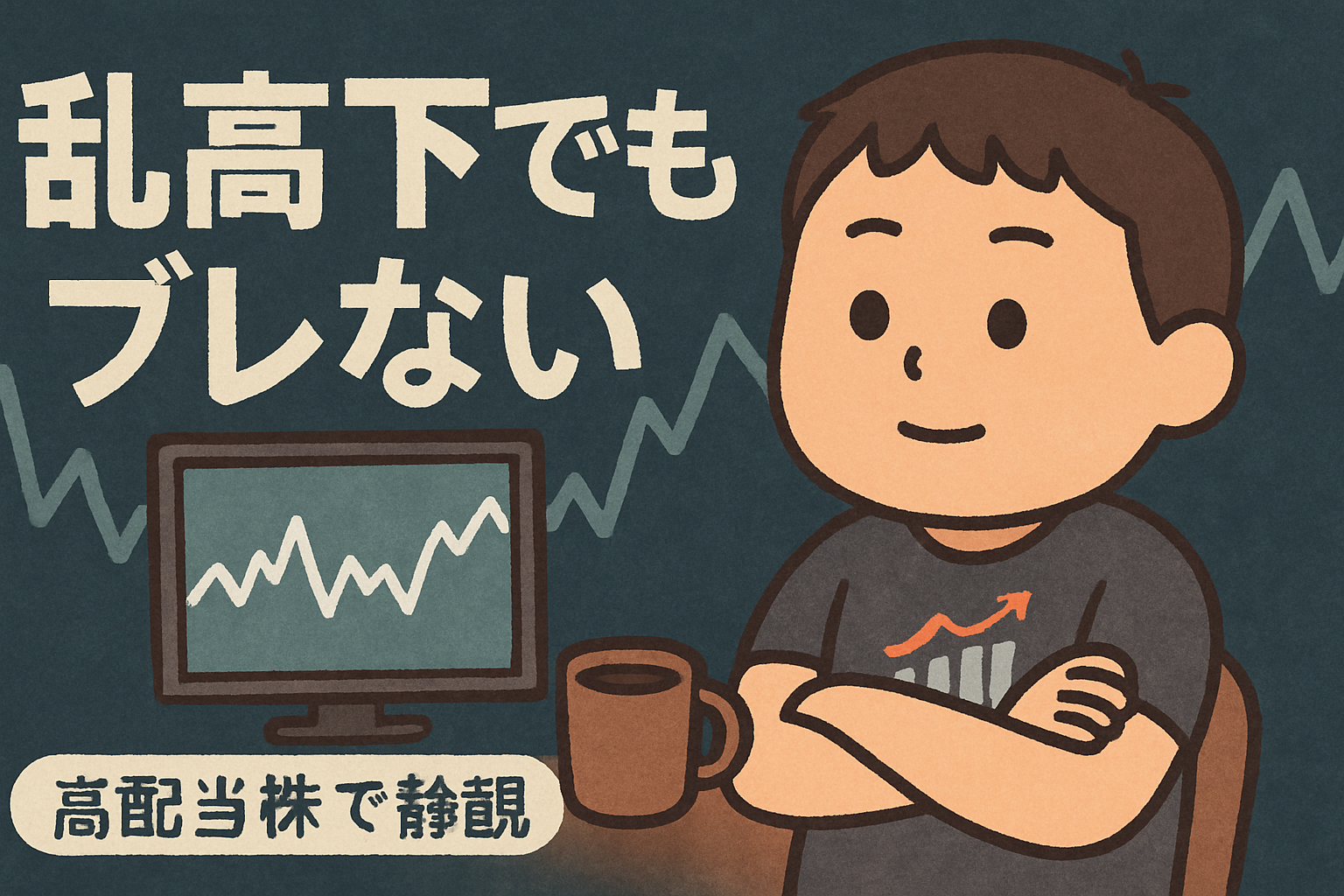 今週の日経平均乱高下でも静観した高配当株投資家のアイキャッチ